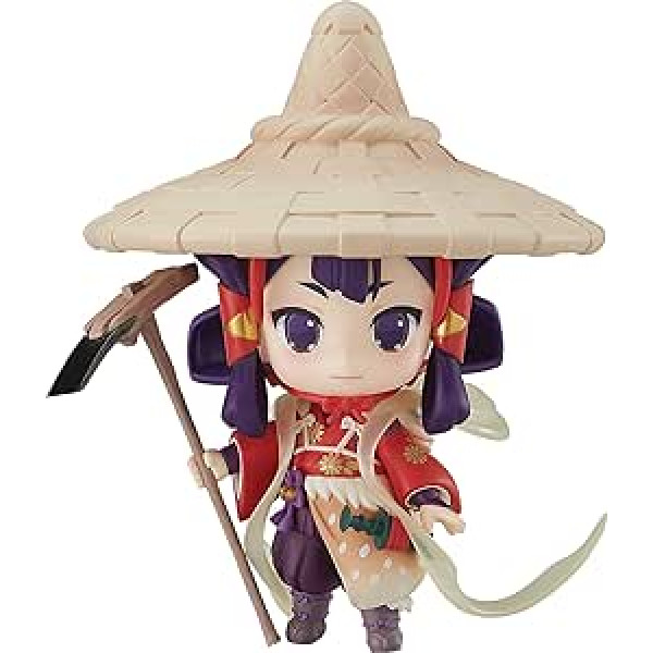 GOOD SMILE Kompānija Sakuna of Rice un drupas princese Sakuna Nendoroid darbības figūra