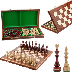 Master of Chess New Indian Pro Wooden Chess Game 54cm