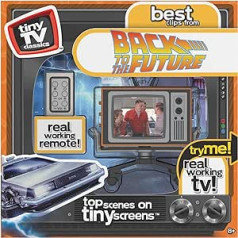 Basic Fun 06928 Tiny Classics Back to the Future (Retro TV) Tiny TV