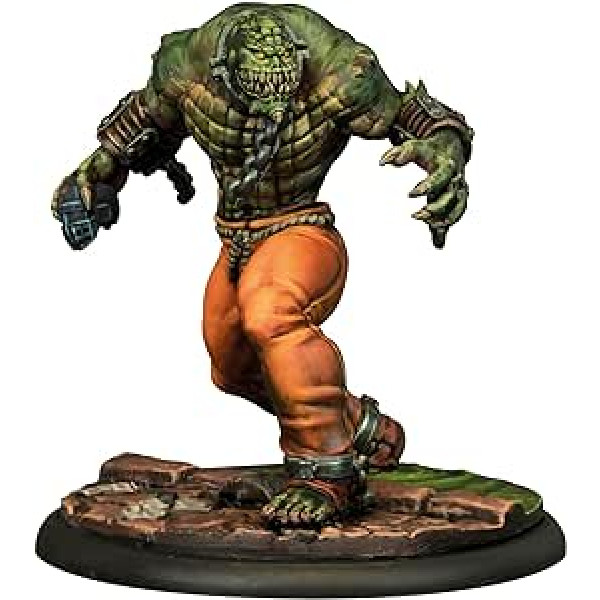 Bruņinieku modeļi — Betmena miniatūra spēle: Killer Croc (Arkham Asylum)