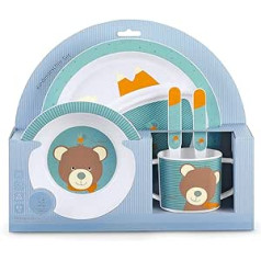 Sterntaler Tableware Set Ben, Plate, Bowl, Cup, Spoon, Fork, Age: For babies over 6 months.