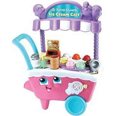 LeapFrog 600753 Scoop & Learn Ice Cream Truck, Rose, 217 x 516 x 632 mm [ekskluzīvi Amazon]