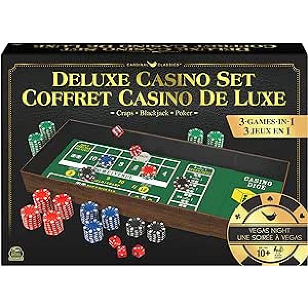 Spin Master Games 6062266 Casino Deluxe Set