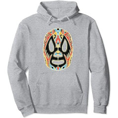 Fasching Karneval Verkleidung Fan Wrestling Maske Pulovers Hoodie