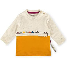 Sigikid Baby-Jungen Langarmshirt Top Bio-Baumwolle T-krekls