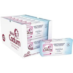 Cadum Bébé - Cleansing Wipes for Sensitive Skin - 912 Cleansing Wipes (12 Packs of 76)