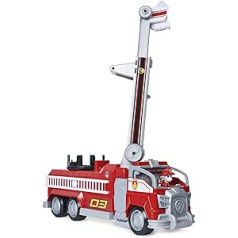 Paw Patrol Marshalls Transformation Fire Truck from the Movie Deluxe Transformation Vehicle with Toy Figure and Accessories and Extra Long Ladder, from 3 Years