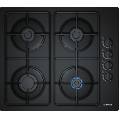 Bosch pop 6b6b80 gas hob (4 cooking zones; black color)