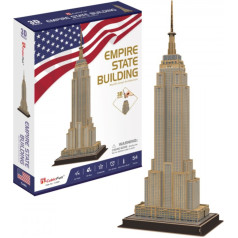 3D empire state building puzzle 54 pieces