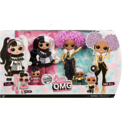 Lol surprise winter disco omg dollie & 24k dj doll set