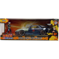 Jada Toys Vehicle with a Naruto 93 Mazda RX-7 figure 1/24