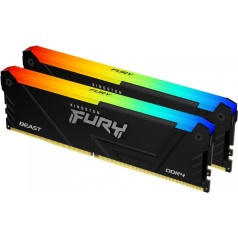 Memory ddr4 fury beast rgb 64gb(2*32gb)/3600 cl18