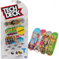 Tech deck grifa komplekts 4 iepakojumu sortiments