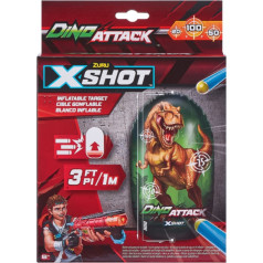 Zuru X-Shot Piepūšams dinozauru mērķis dino uzbrukumam