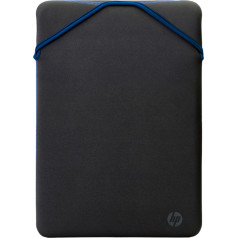 HP reversīvi aizsargājošs zils klēpjdatora apvalks 15,6 collu piezīmjdatoram, melns un zils 2f1x7aa
