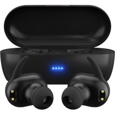 Maxell mini duo wireless bluetooth tws earbuds headphones black