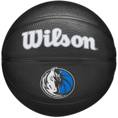 Wilson Team Tribute Dallas Mavericks mini bumba WZ4017609XB / 3 basketbols
