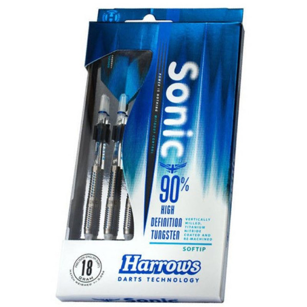 Harrows Sonic 90% Softip šautriņas HS-TNK-000013302 / 18 gR A.