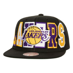 Mitchell & Ness Mitchell & Ness Varsity Bust Snapback Los Angeles Lakers vāciņš HHSS6461-LALYYPPPBLCK/OSFM