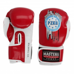 Masters boksa cimdi Rpu-PZKB 011001-02 10 oz / sarkans