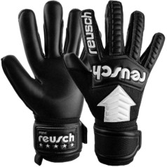 Перчатки вратарские Reusch Legacy Arrow Silver черные 5370204 7700 / 10,5