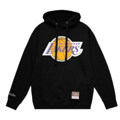 Mitchell & Ness Mitchell & Ness NBA Losandželosas Lakers komandas logotips Hoody M HDSSINTL1267-LALBLCK / XL