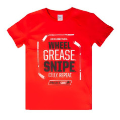 HOCKEYSHOT T-Shirt WHEEL GREASE SNIPE L