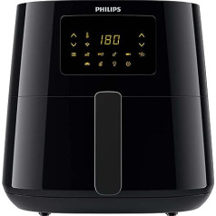 Philips HD9280/70 karstā gaisa cepeškrāsns 2000 W lietotne, vadāma melna