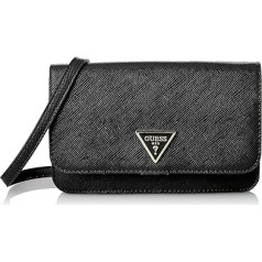 GUESS Borsa donna Noelle mini xbody flap organizators tracolla black B24GU114 ZG787979