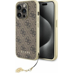 Guess 4G Charms Collection Back Case for Apple iPhone 15 Pro Max