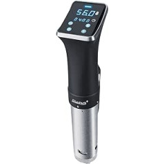 Steba Sous-Vide Garer SV 75, Wasserdicht nach IPX 7, Erw?rmt 20 Liter in ca. 45 Min auf 56?C, Abweichung max. 0,1?C, Wasserumw?lzung 12,0 L/Min, Mobil einsetzbar, f?r alle T?pfe ab 15 cm Tiefe, grau