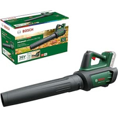 Bosch AdvancedLeafBlower 36V-750 bezvadu lapu pūtējs (bez akumulatora, 36 voltu sistēma, noturīgu lapu noņemšanai no lielām virsmām, svars: 2,8 kg) - Testa rādītājs: ļoti labs (žurnāls: selbst ist der