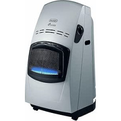 Delonghi VBF gāzes sildītājs Blueflame (telpām līdz 125 m³) Sudrabs