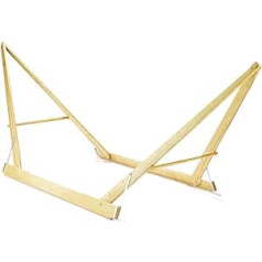 Folding Hammock Frame Made of Ash Wood (450 x 135 x 145 cm L x W x H) – Load Capacity 250 kg – Handmade in Austria