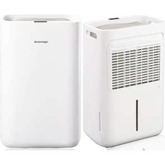 Greenmigo Dehumidifier 13L/24h Elektriskais gaisa sausinātājs Veiktspēja Telpas izmērs Max.50m² Telpas sausinātājs Kluss gaisa attīrītājs skapjiem, mājām, pagrabiem utt. Pret mitrumu, pelējumu