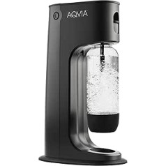 Aqvia Balance Water Carbonator with BPA-Free Bottle (Black)