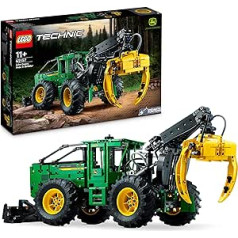 LEGO 42157 Technic John Deere 948L-II skiddera komplekts, būvējams konstrukcijas transportlīdzeklis bērniem ar pneimatiskām funkcijām un četru riteņu piedziņu, modeļu komplekts tehnoloģiju entuziastiem