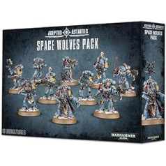 Spēļu darbnīca 99120101137 Space Wolves Pack galds un miniatūra spēle