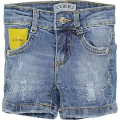 ICE ICEBERG Bermuda Jeans Baby Boy Cotton Stretch BMICE1107BBLUB