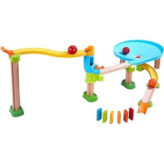 HABA Kullerbü 306704 – Marble Run Ball Jam, pirmie Marble Run pamata iepakojumi no 2 gadiem, ražoti Vācijā