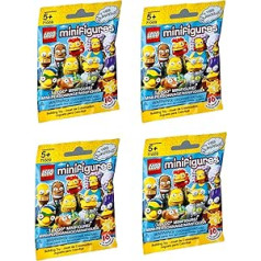 LEGO Minifiguren die Simpsons Serie 2 — Random 4 Packungen (71009)