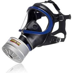 Dräger X-plore 6300 Full Mask Set with A2B2E2K2 Hg P3 R D Thread Define Filter Rd40 Connector Gas Mask for Chemistry and Construction