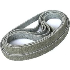 Vlies-Sandband, Schleifband aus Nylon, Edelstahl, Polierschleifband, grobes bis feines Faser-Schleifband, 1 Stück (Krāsa: 600-Grey, Izmērs: NYLON_50X2100MM)