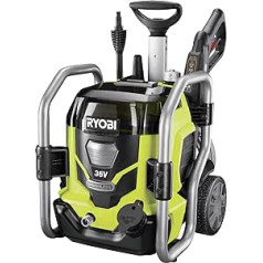 Ryobi Akku Hockdruckreiniger RPW36120HI (ohne Akku, 1600 W motors, Durchflussmenge 320 l/h, Schlauchlänge 8 m) 5133002832