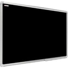 ALLboards Premium EXPO Magnetic Chalkboard with Aluminium Frame 200 x 120 cm Black Chalk