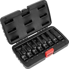 Impact Hex Socket Bit Set 8pc 1/2