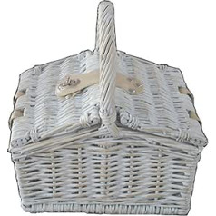 Red Hamper PR016 / HOME Provence Mini Bauernhof Leerer Picknick-Korb, Braun, 19 x 26 x 16 cm