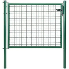 Alberts 650216 Single Wave Grid | Various Widths and Heights - Choice of Colours | Green | Width 125 cm | Height 100 cm