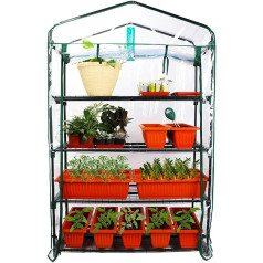 Homes Garden Upgrade Greenhouse 4 Tier 39