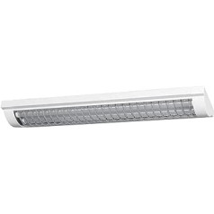 LEDVANCE LED Office Light Strip, Light for Indoor Use, Cool White, Click-Dim via Wall Switch, Length: 60 cm, LED Office Line Grid